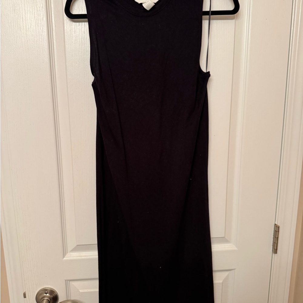 H&M Classic Black Midi Dress